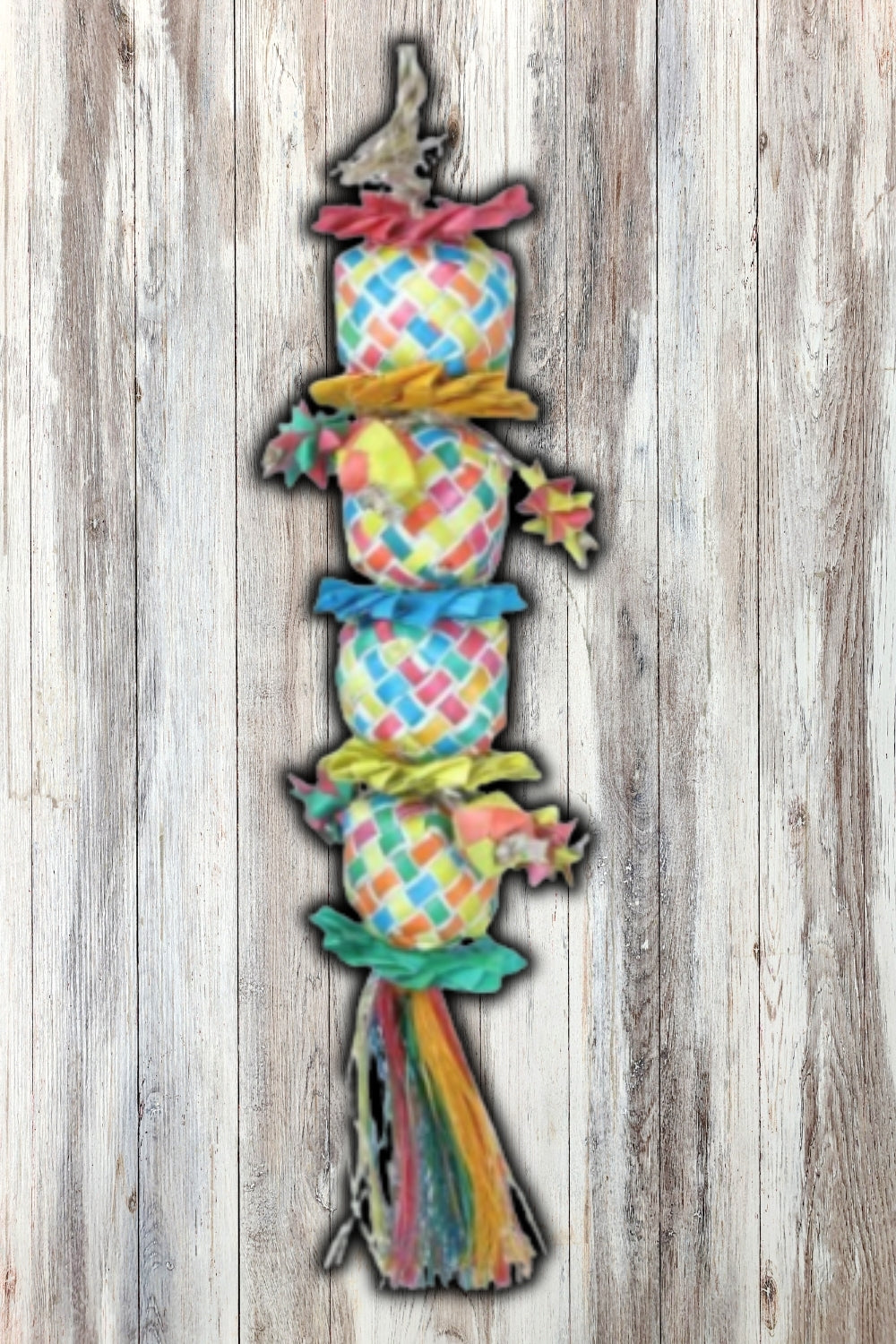 Planet Pleasures Flower Tower Bird Toy