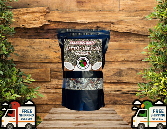 Dehydrated Coconut Battered Seed Mix