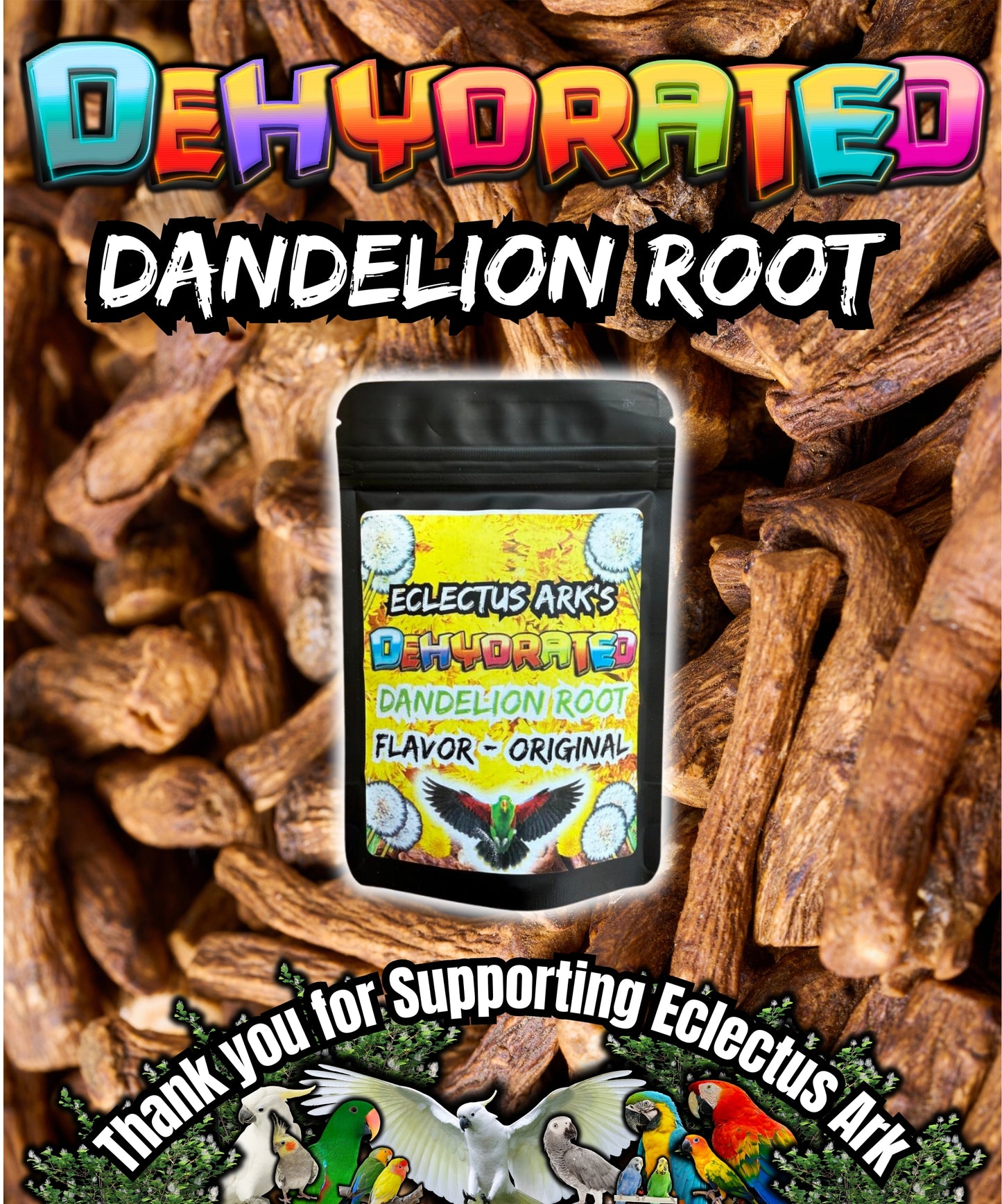 Dehydrated Dandelion Root - Original Flavor