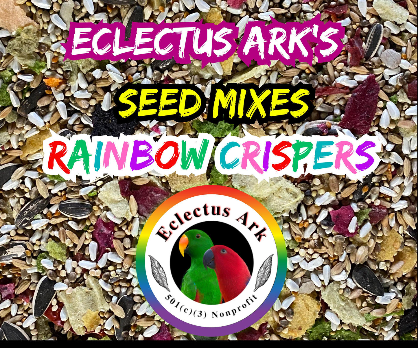 Rainbow Crispers Seed Mix