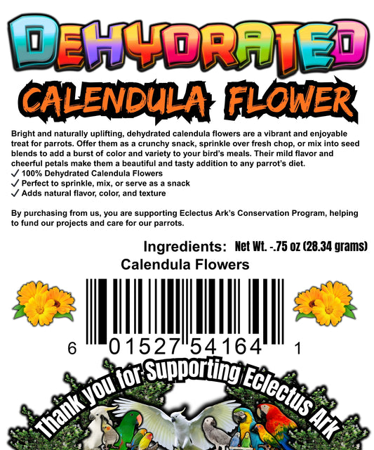 Dehydrated Calendula Flowers