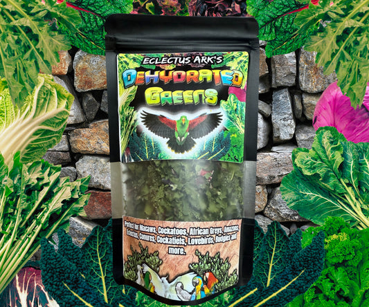 Dehydrated Greens for Parrots
