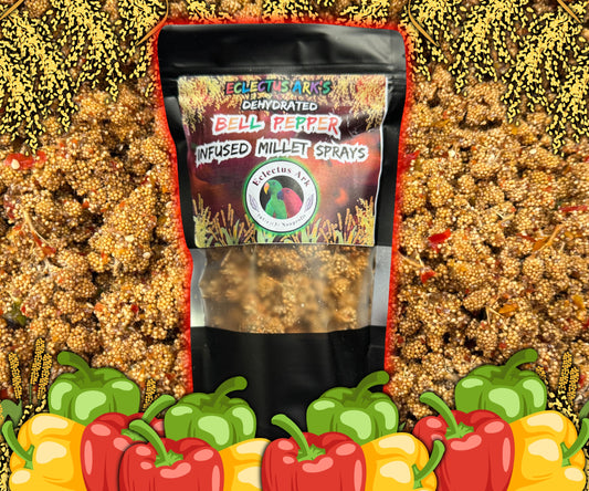 Dehydrated Bell Pepper Millet Spray