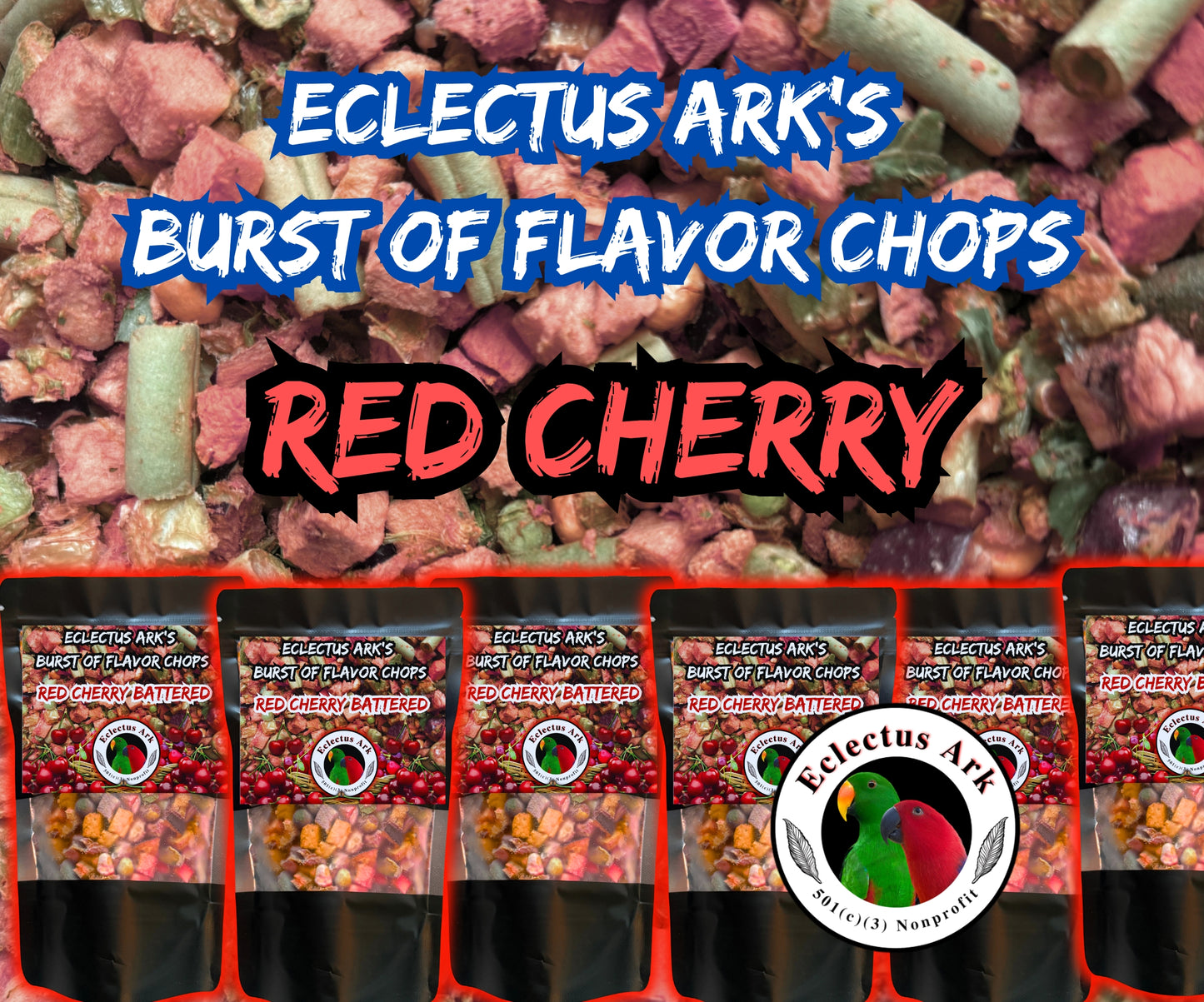 Burst of Flavor Freeze Dried Chop - Red Cherry