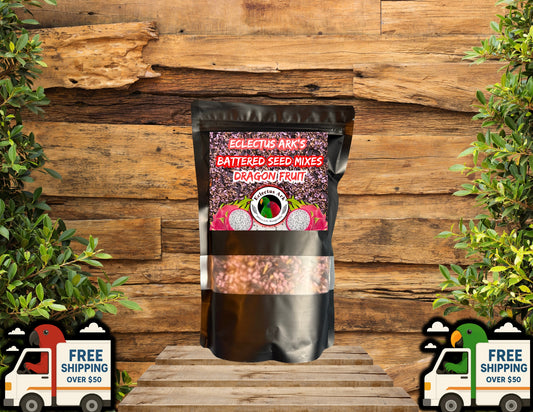 Dehydrated Dragon Fruit Battered Seed Mix