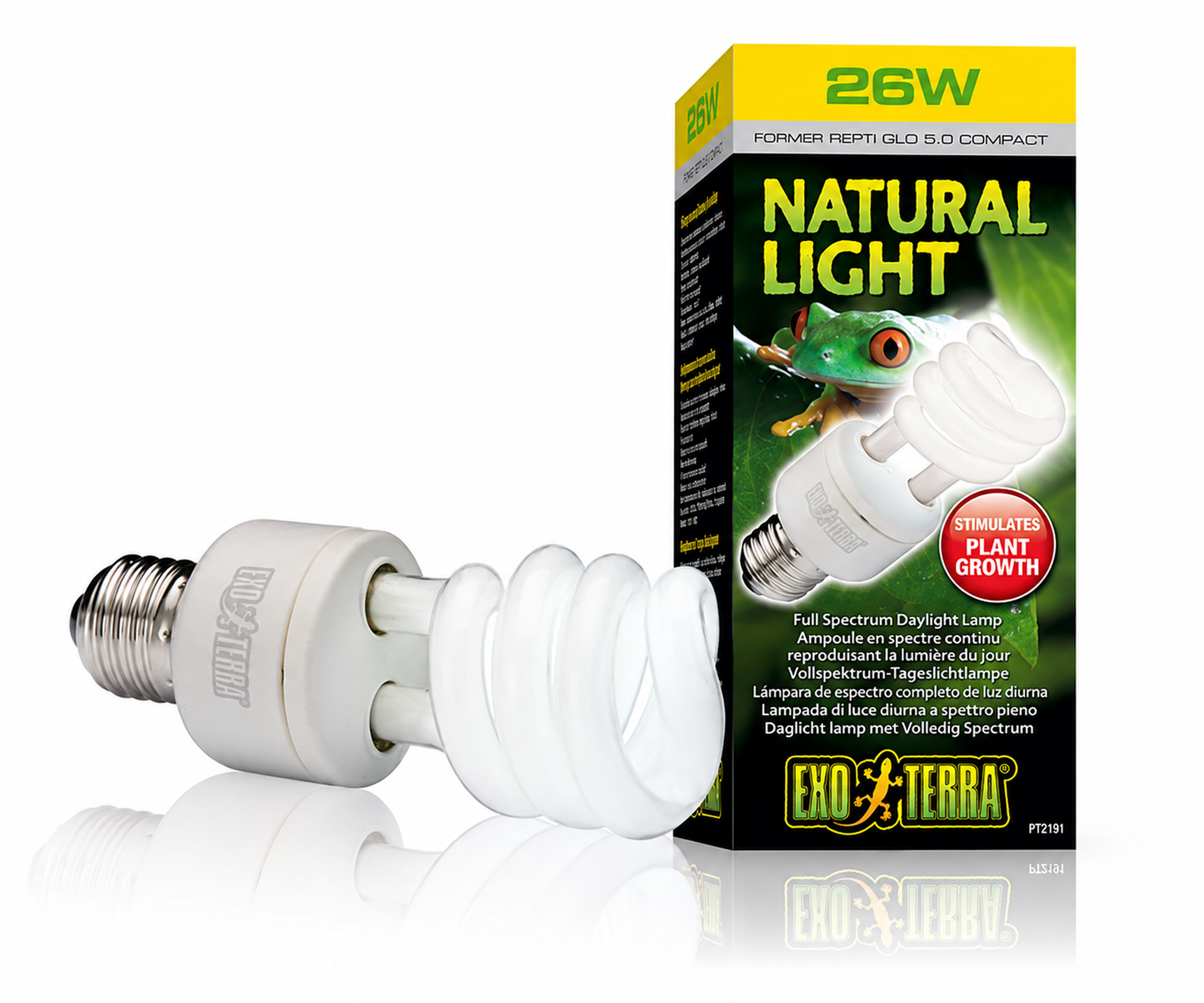 Exo Terra Natural Light - Full Spectrum Daylight Bulb