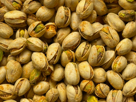 Freeze Dried Pistachios - Carrot Battered Pistachios