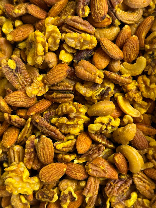 Carrot & Turmeric Infused Whole Mixed Nuts