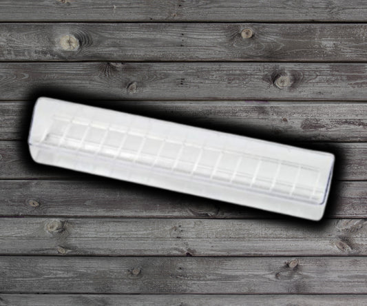 S.T.A Seed Trough w/Separator 15 Inch Clear