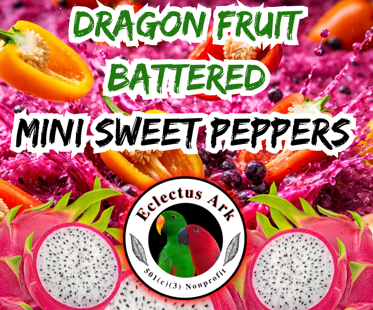 Freeze Dried Sweet Pepper Halves - Pick Your Flavor(s)