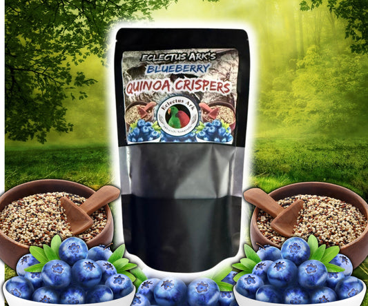 Dehydrated Quinoa Crispers - Blueberry