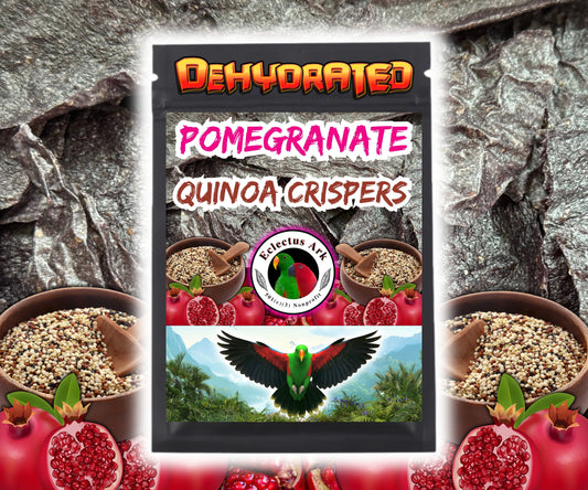 Dehydrated Quinoa Crispers - Pomegranate