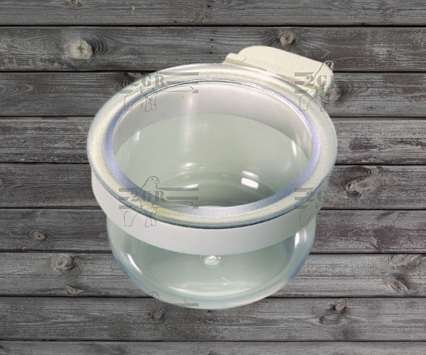 2-GR Clear Egg Cup w/Ring