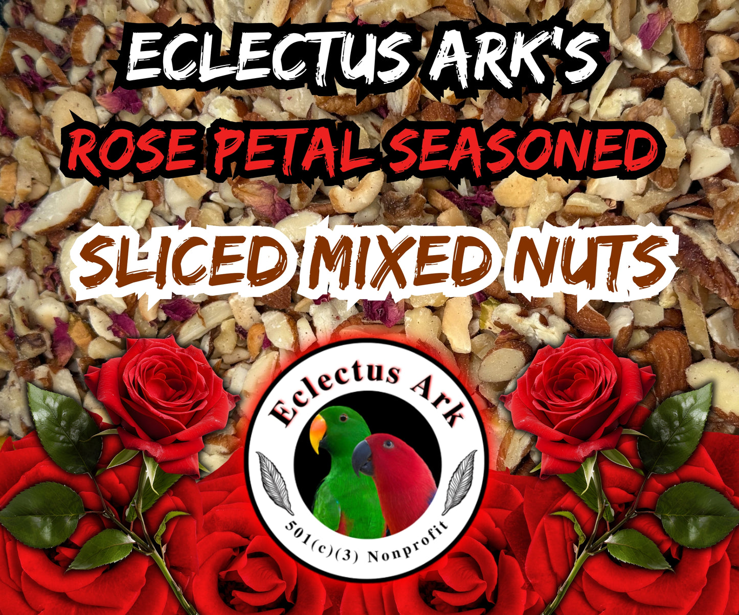 Rose Petal Seasoned Sliced Mixed Nuts