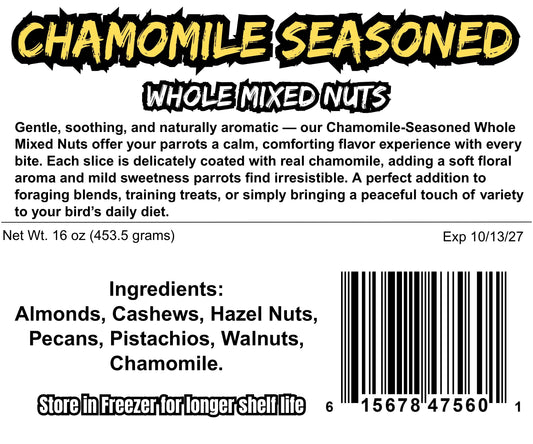Chamomile Seasoned Whole Mixed Nuts