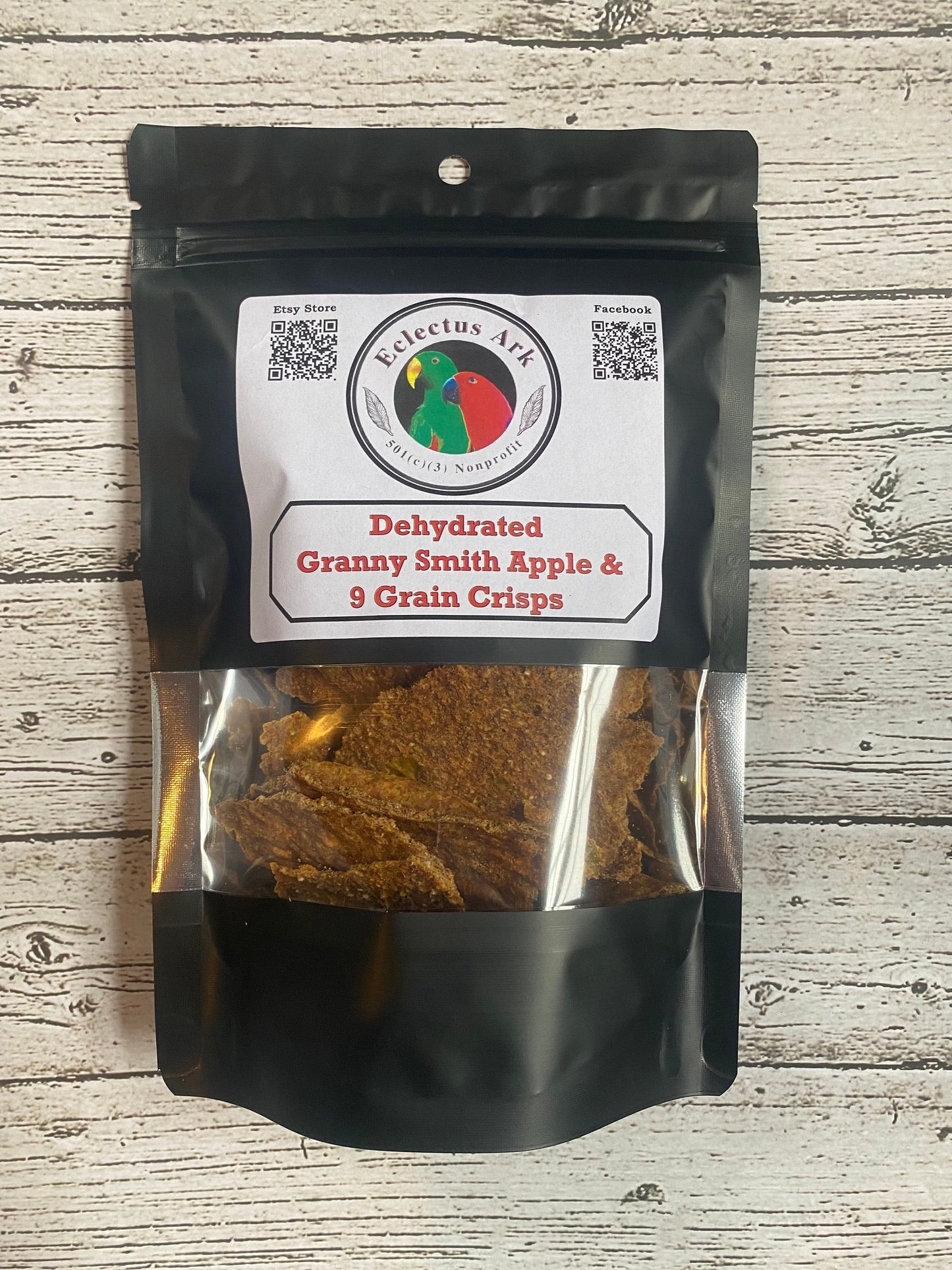 Dehydrated Granny Smith Apple Multigrain Crisps 6 oz