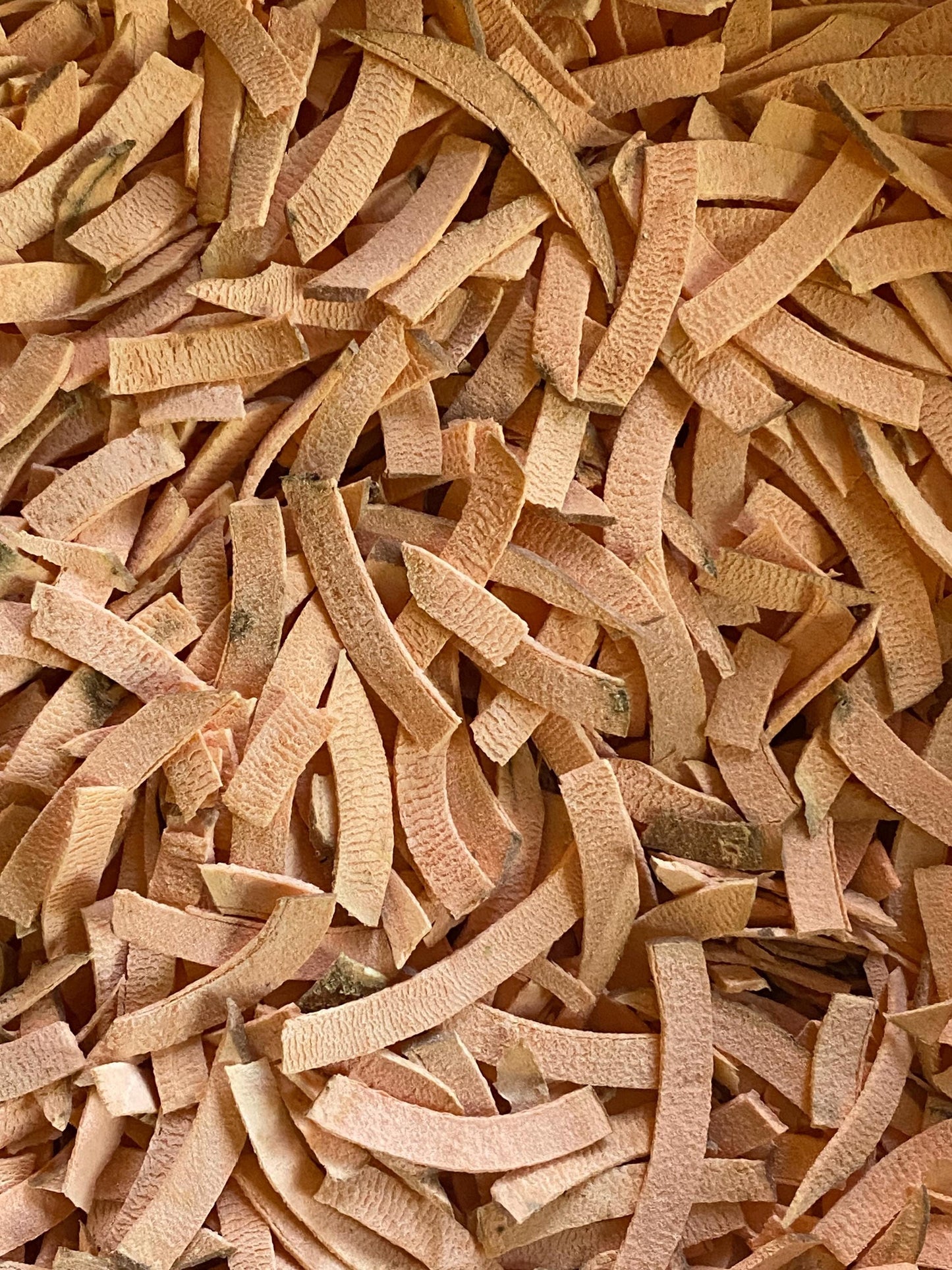 Freeze Dried Beet Infused Sweet Potatoes Julienne Cuts