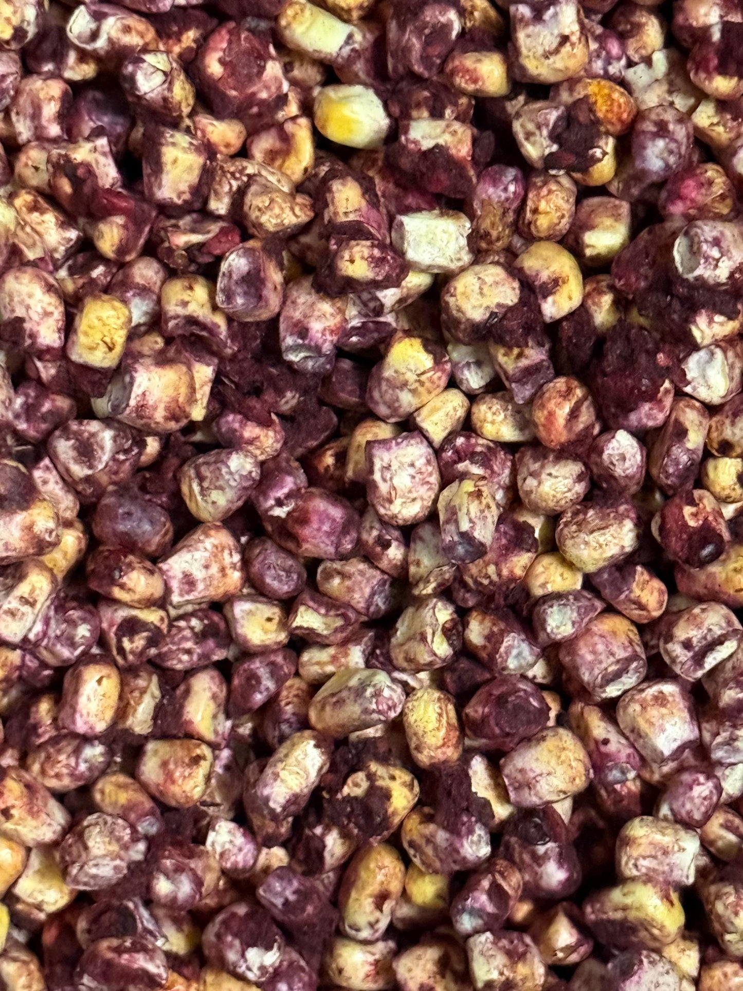 Freeze Dried Blackberry Battered Sweet Corn
