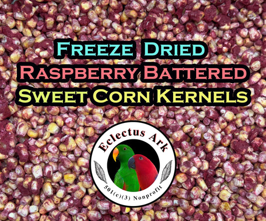 Freeze Dried Raspberry Battered Sweet Corn