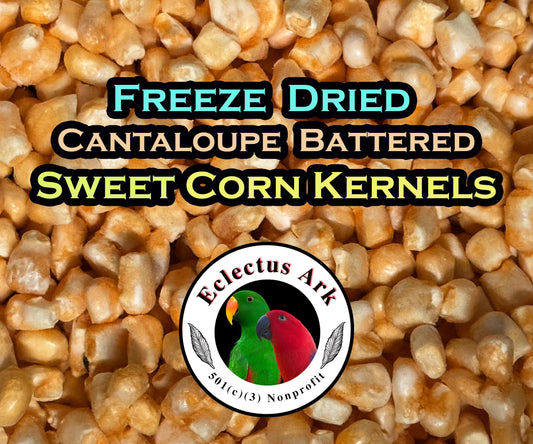 Freeze Dried Cantaloupe Battered Sweet Corn