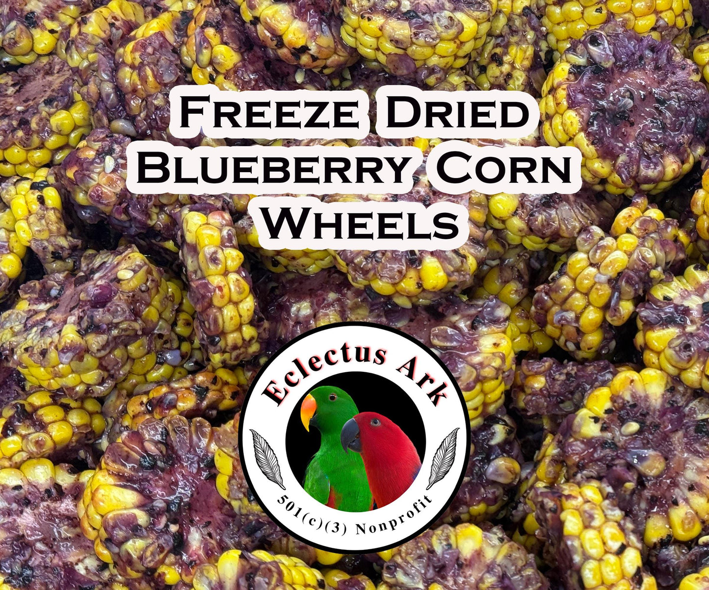 Freeze Dried Blueberry Corn Wheels