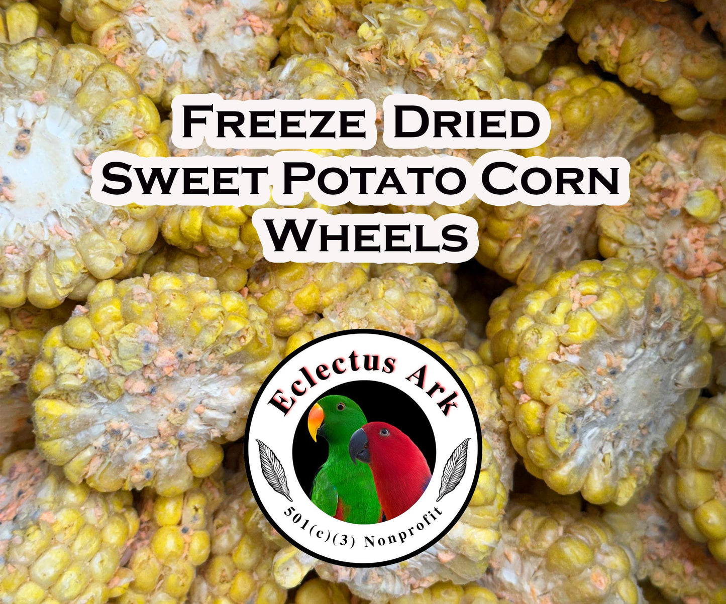 Freeze Dried Sweet Potato Corn Wheels