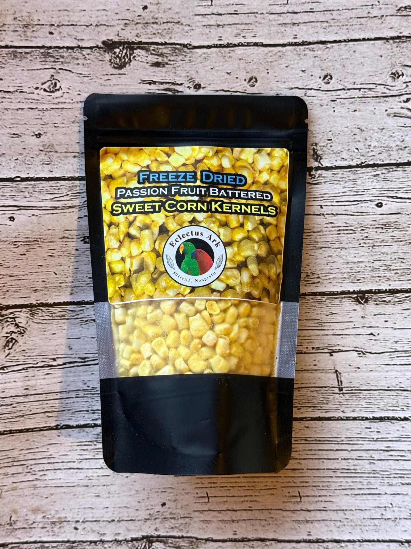 Freeze Dried Passion Fruit Battered Sweet Corn