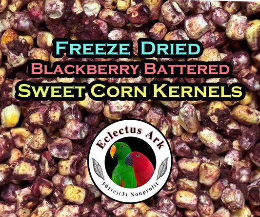 Freeze Dried Blackberry Battered Sweet Corn