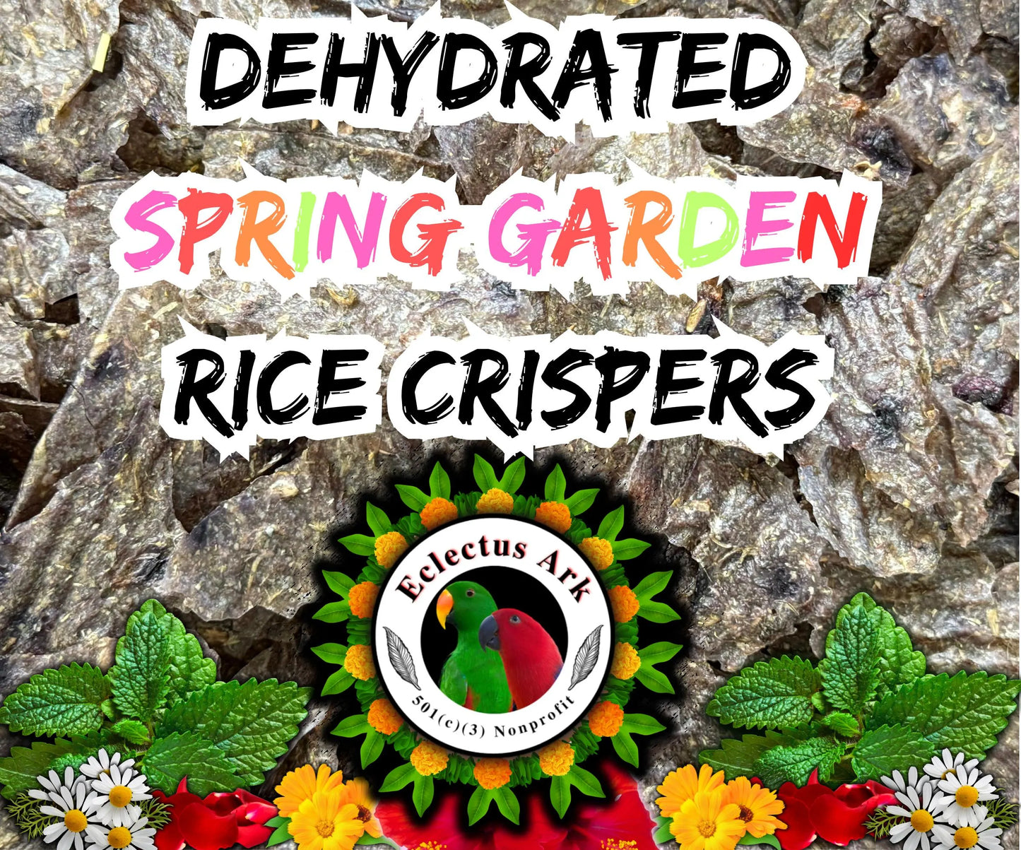 Dehydrated Rice Crispers - Spring Garden