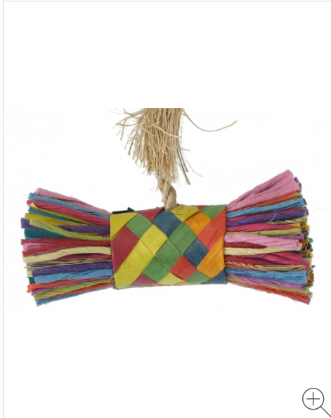 Planet Pleasures String & Buri Bundle Bird Toy