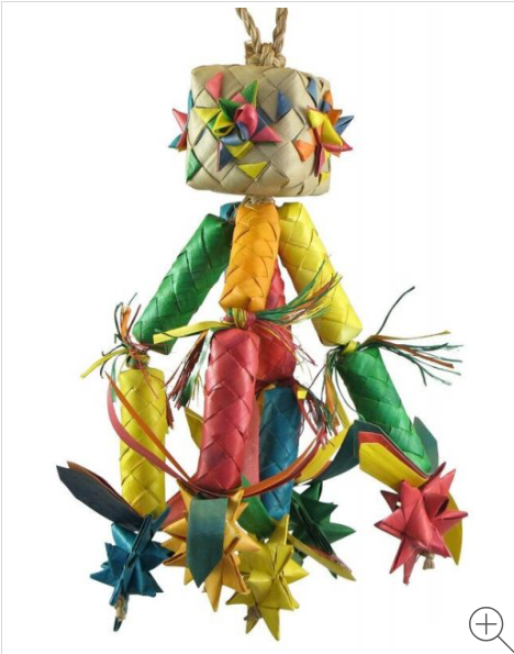 Planet Pleasures Firecracker Bird Toy