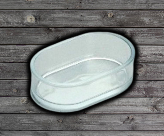 Domus Clear Oval Bird Dish