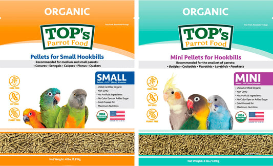 Top's 4 lb. Small & Mini Pellet Two-Pack (includes shipping)