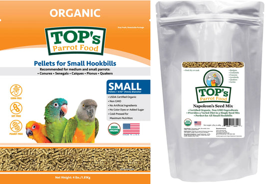 Top's Small Bird Pellet & Seed Two-Pack (includes shipping)