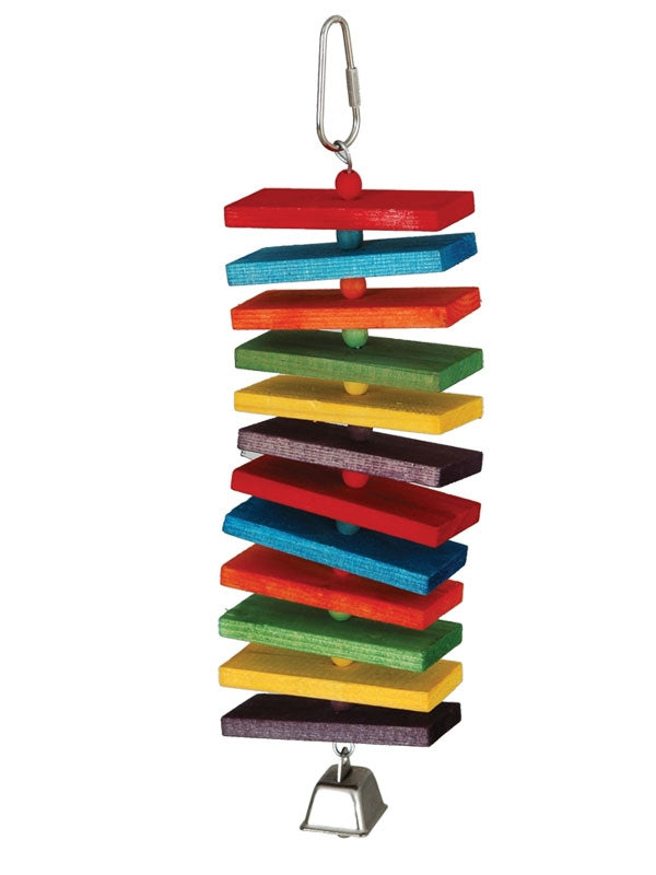 Featherland Paradise Slat and Bead Bird Toy
