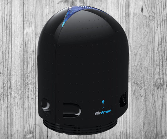 Airfree Iris 3000 Air Sterilizer – compact, filter-free air purifier with multicolor night-light for rooms up to 650 sq ft