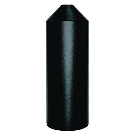 Audubon torpedo-shaped steel squirrel baffle with powder-coated finish designed to fit poles from 1/2 inch to 1 3/8 inch.
