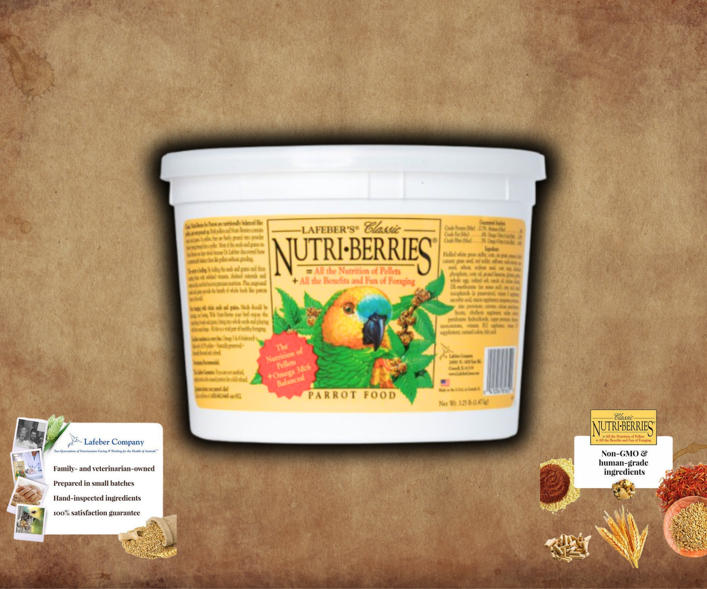 Lafeber Nutri-Berries Parrot Food