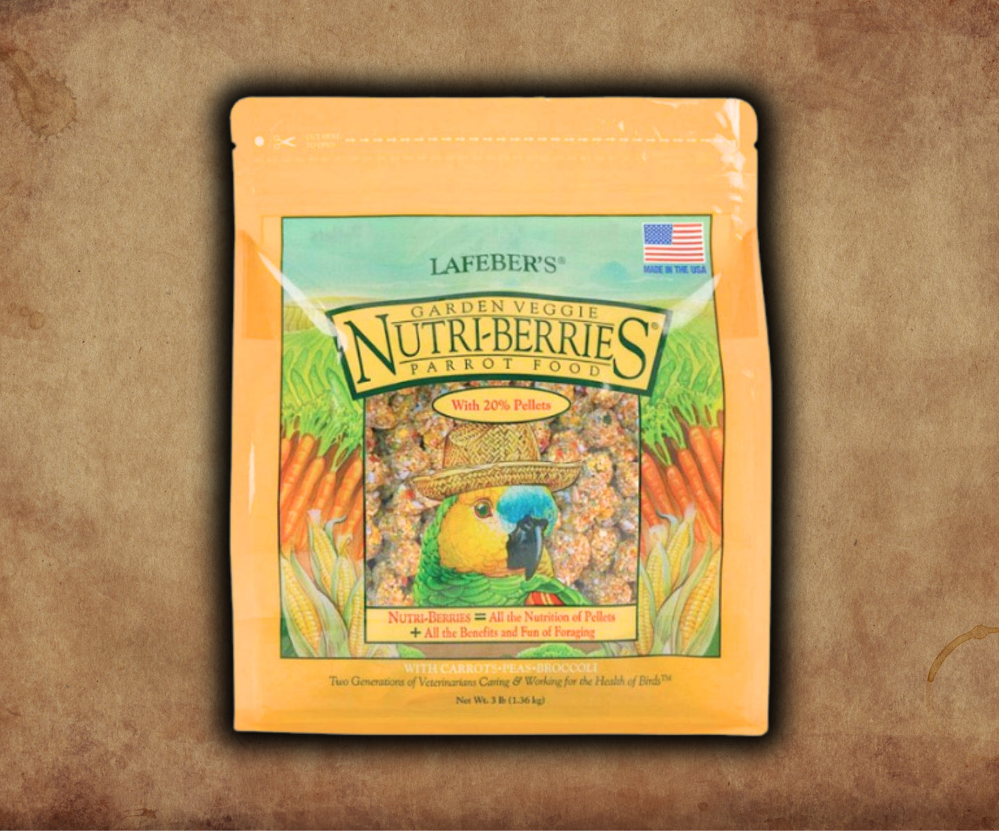Lafeber Garden Veggie Nutri-Berries Parrot Food