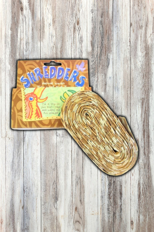 Planet Pleasures Shredders Natural Bird Toy