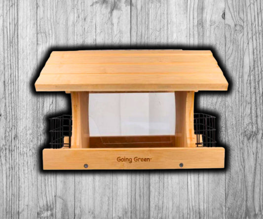 Audubon Premium Bamboo Feeder With Suet Cages