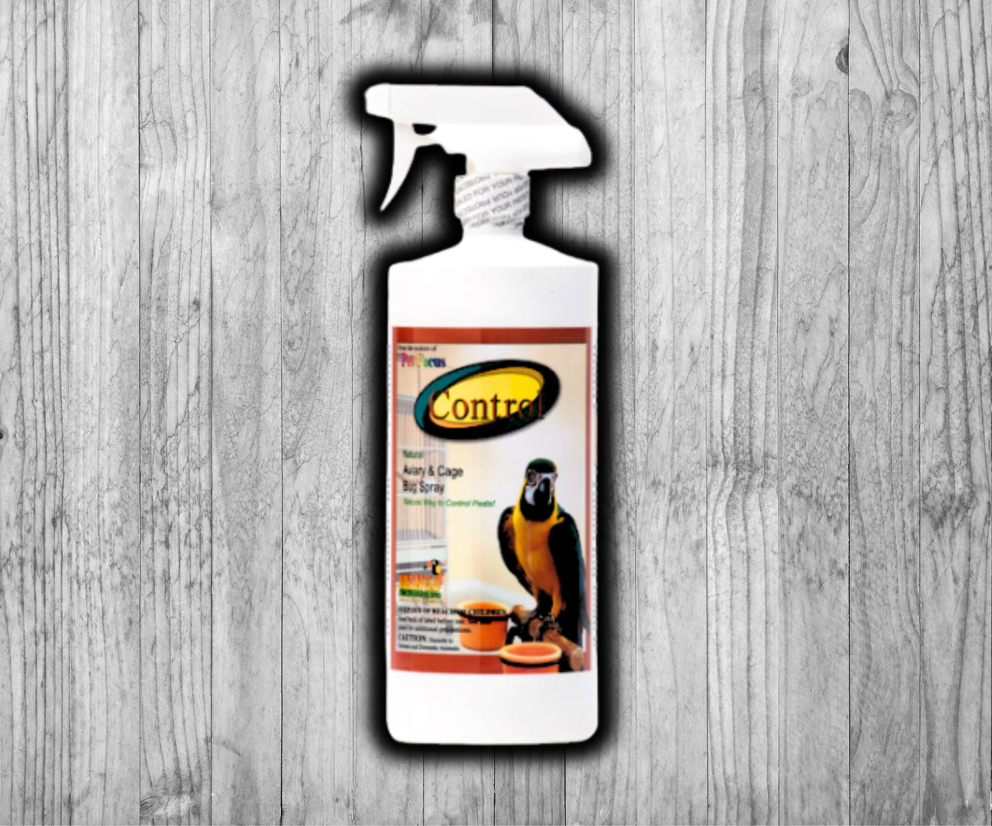 Mango Pet Control Aviary Bug Spray 32 oz bottle for natural insect control in bird aviaries