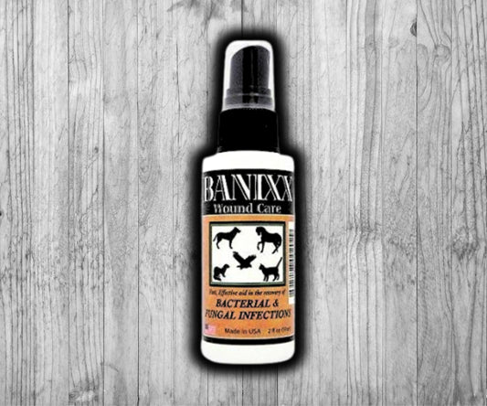 Banixx Pet Care+ Wound Care & Anti-Itch Spray bottle for pets 2 oz