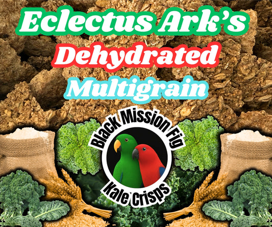 Dehydrated Black Mission Fig & Kale Multigrain Crisps