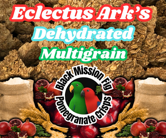 Dehydrated Black Mission Fig & Pomegranate Multigrain Crisps