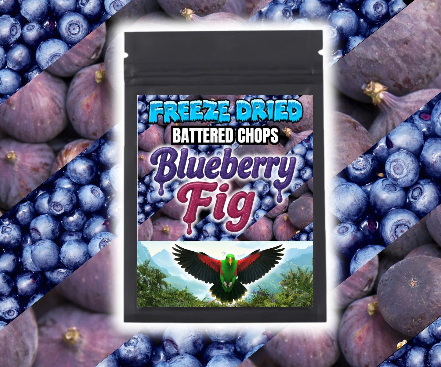 Burst of Flavor Freeze Dried Chop - Blueberry Fig