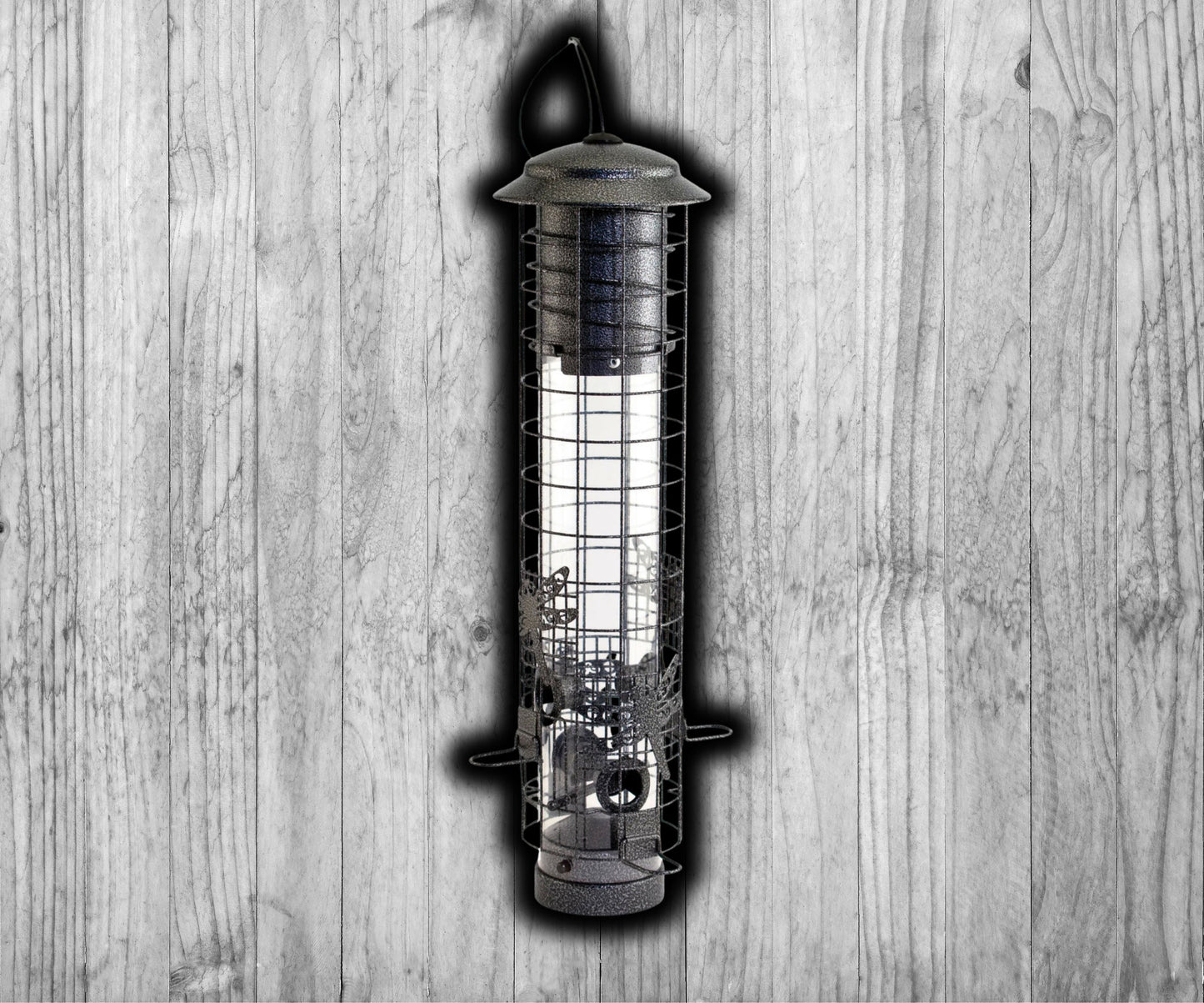 Audubon Dragonﬂy Squirrel-Resistant Tube Feeder