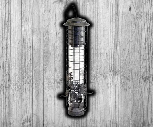 Audubon Dragonﬂy Squirrel-Resistant Tube Feeder