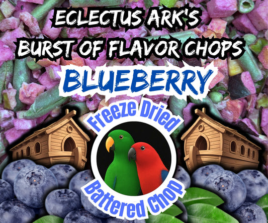 Burst of Flavor Freeze Dried Chop - Blueberry