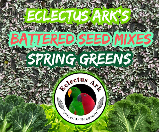 Dehydrated Spring Greens Battered Seed Mix